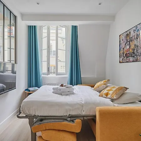 Charming Center Of Paris-montorgueil Lejlighed *