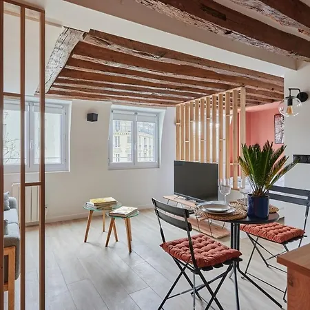 Apartment Charming Studio Center Of Paris-Montorgueil