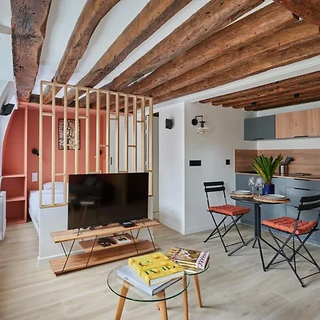 Apartment Charming Studio Center Of Paris-Montorgueil