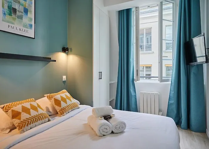 아파트 Charming Center Of Paris-montorgueil *