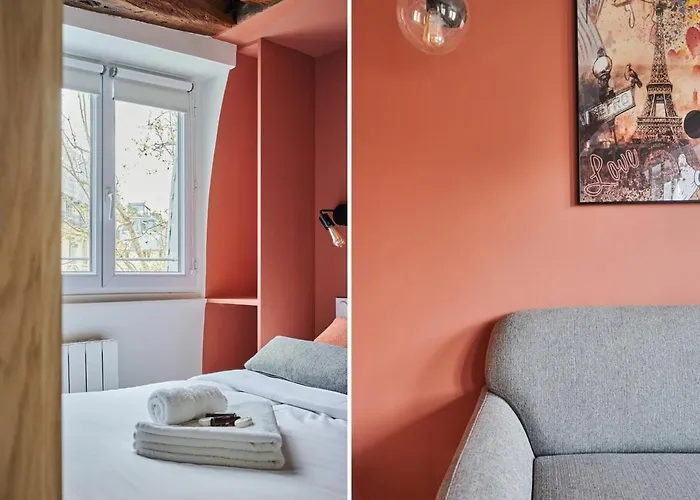 아파트 Charming Center Of Paris-montorgueil *