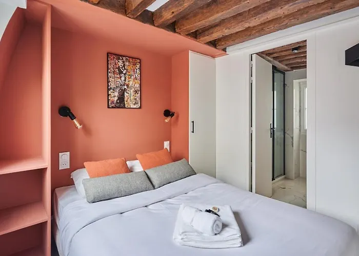 아파트 Charming Center Of Paris-montorgueil *
